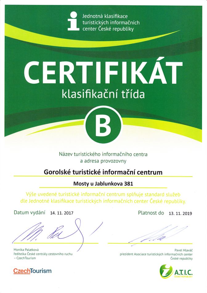 GOTIC Certifikat 2017 19 m