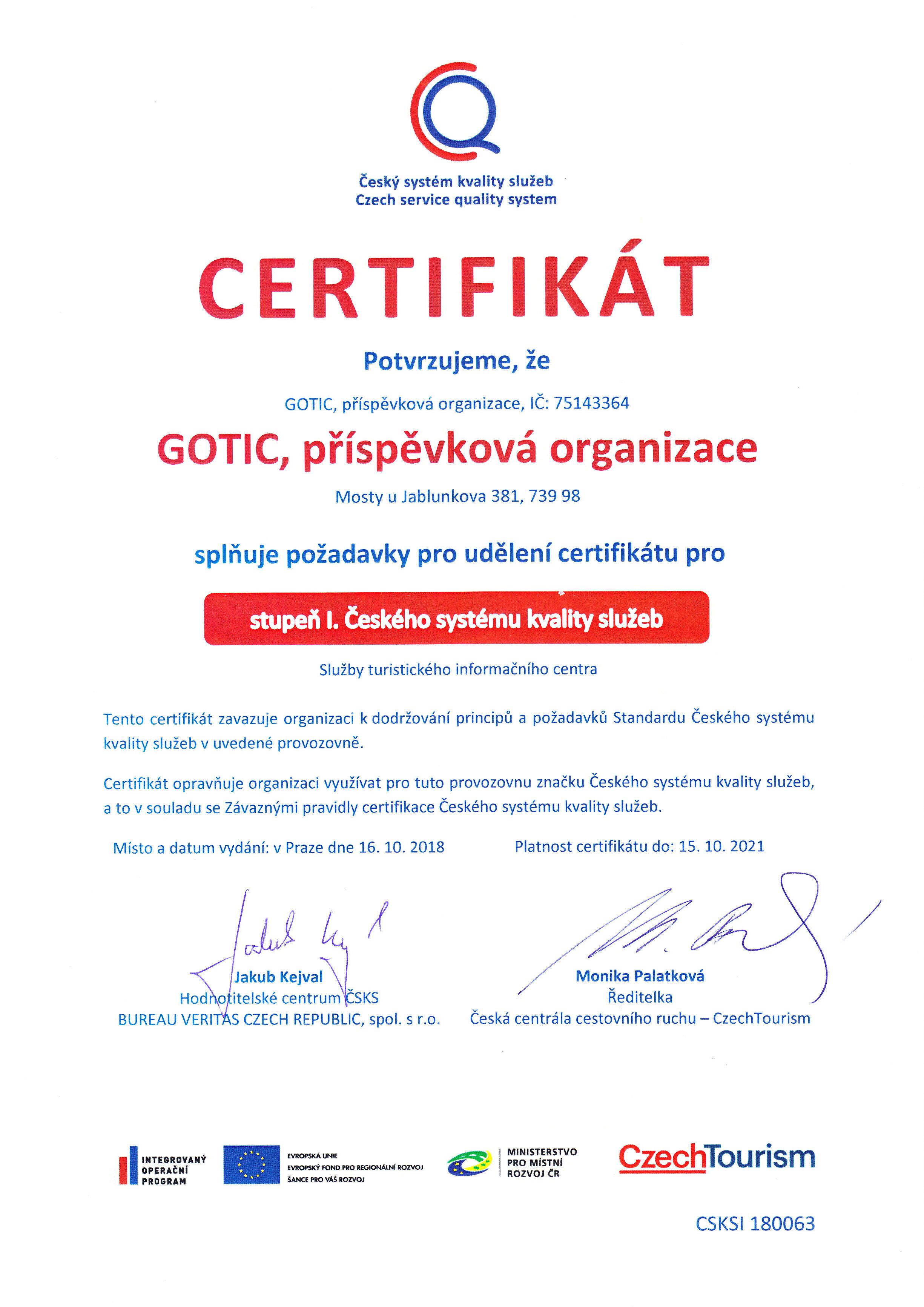certifikat CSKS 2018 21 m