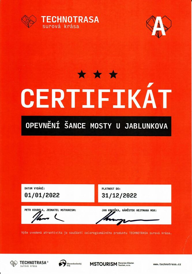 certifikat Technotrasa NCOS 2022