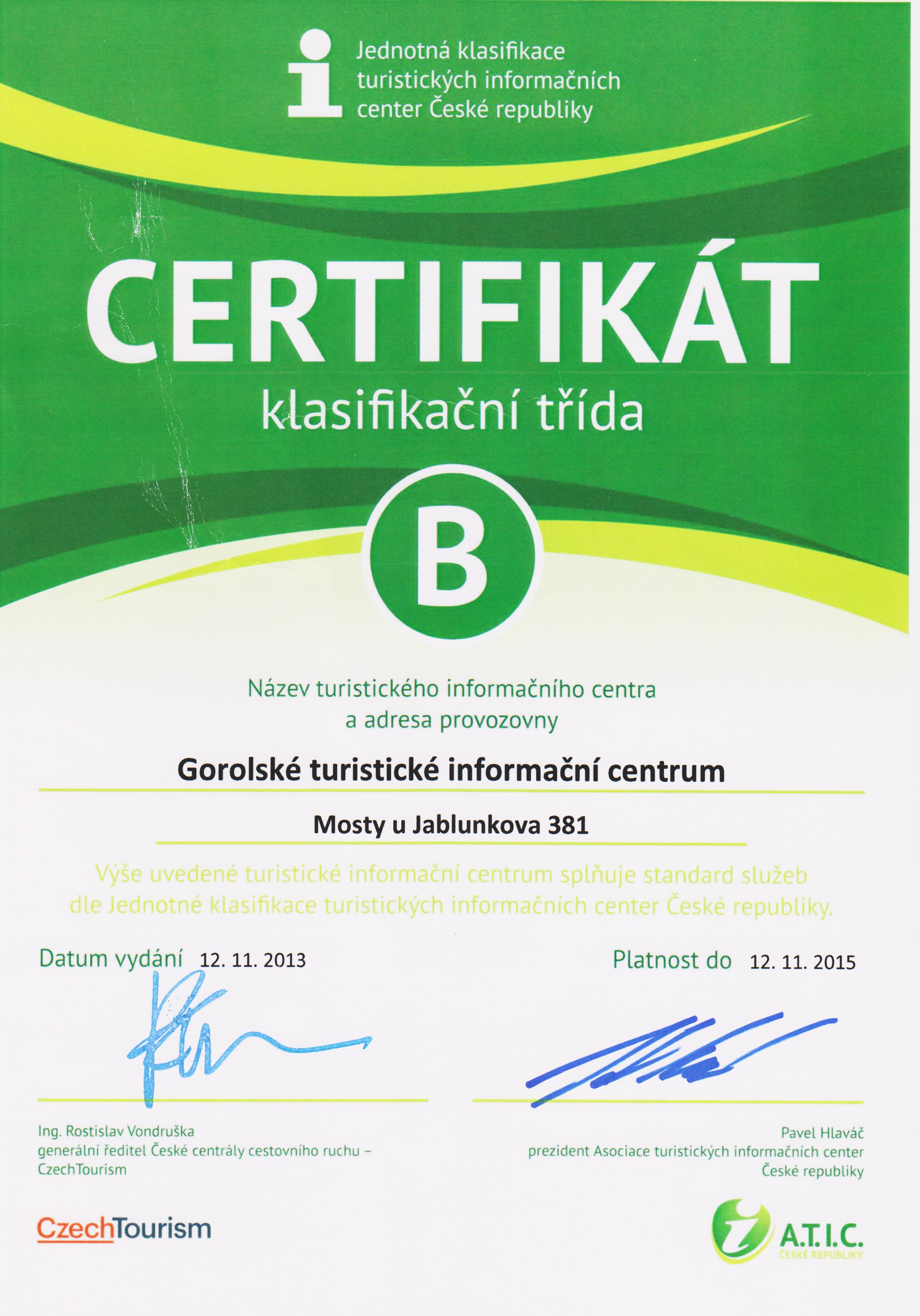 certifikat